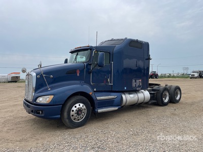 2008 Kenworth T660 6x4 Sleeper Truck Tractor