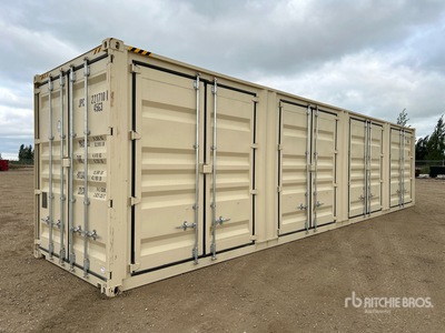 40 ft High Cube Multi-Door Storage Container