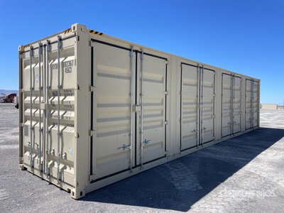 2025 40 ft High Cube Multi-Door Storage Container