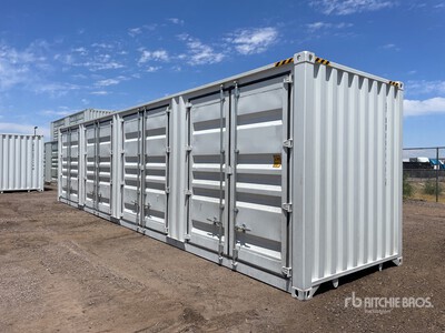 2025 40 ft High Cube Multi-Door Contenedor de almacenamiento
