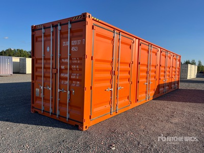 2025 40 ft High Cube Multi-Door Contenedor de almacenamiento