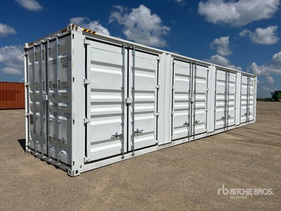 40 ft High Cube Multi-Door Opslag container