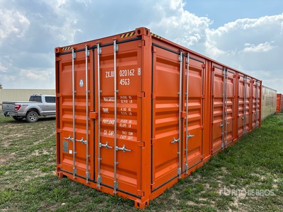 2025 40 ft High Cube Multi-Door Storage Container