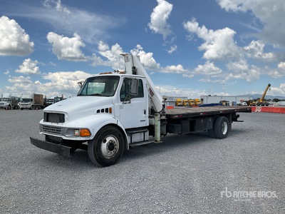 1996 IMT 1295 Articulated Boom on 2005 Sterling M6500 Acterra 4x2 Camion con Grua / Kranwägen