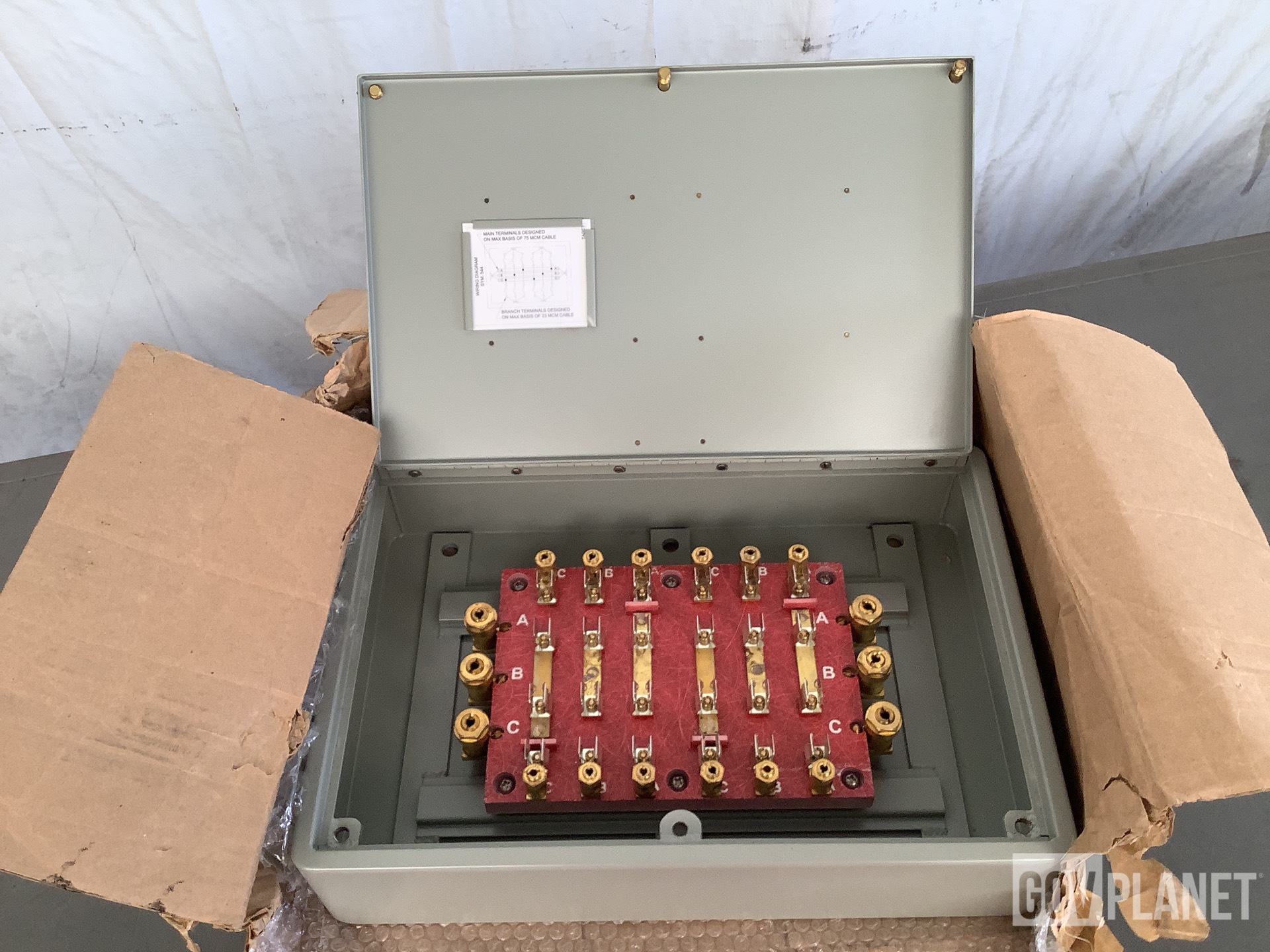 Surplus (36') of Electrical Wire, (1) Contactor, (1) Fuse