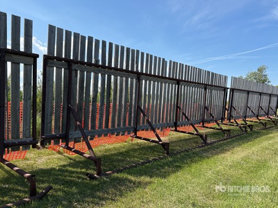 30 ft x 9 ft 6 in Wind Fence