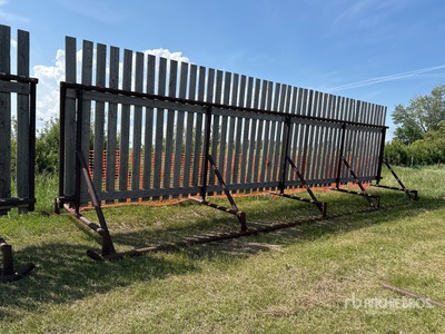 30 ft x 9 ft 6 in Wind Fence