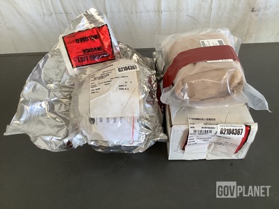(1) Honeywell 3213850-3-1 Solenoid Valve & (2) Solenoid Valve Parts Kits