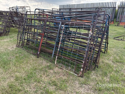 Quantity of (9) 10 ft Livestock Panel