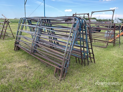 Quantity of (9) 10 ft Livestock Panel