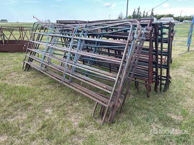 Quantity of (10) 10 ft , (5) 12 ft , (1) 8 ft Panel dla bydła