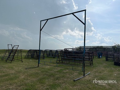 12 ft Overhead Walkthrough Livestock Gate