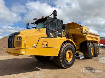 2019 Cat 740EJ Ejector Camion à benne articulé