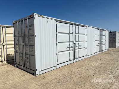 2025 40 ft High Cube Multi-Door Storage Container