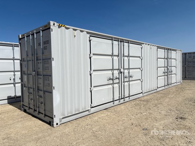2025 40 ft High Cube Multi-Door Storage Container