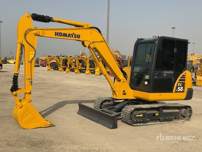 2022 Komatsu PC58-8 حفارة صغيرة