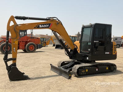 2020 Sany SY55C حفارة صغيرة