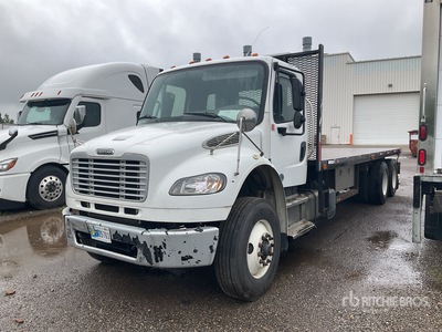 2016 Freightliner M2 106 6x4 Flatbed Truck (Inoperable)
