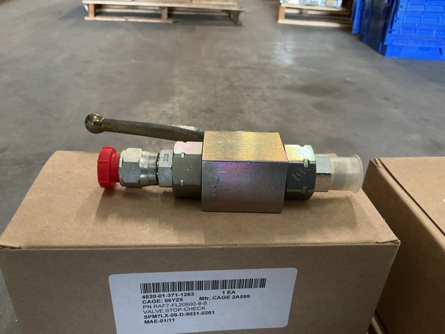 (8) Stop Check Valves (8) Stop Check Valves