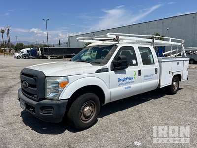 2016 Ford F-250 XL 4x2 Crew Cab Service Truck