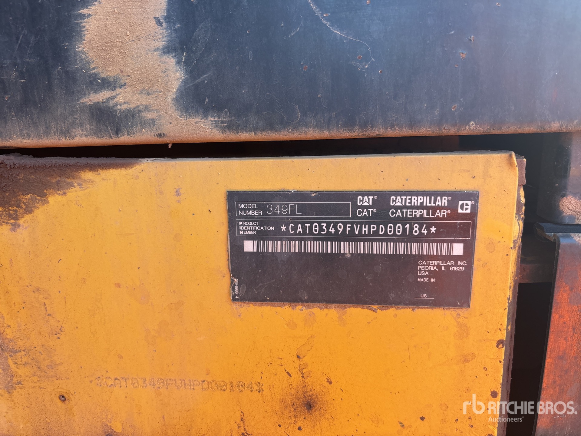 2015 Cat 349FL Tracked Excavator