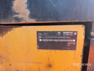 2015 Cat 349FL Tracked Excavator