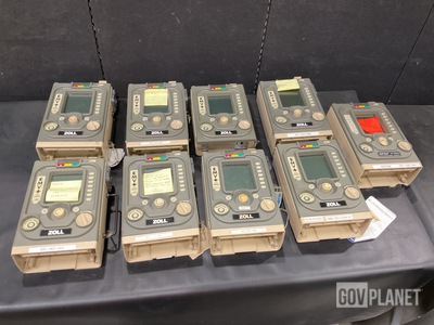 (8) Zoll & (1) Impact EMV+ 731 Series Ventilators