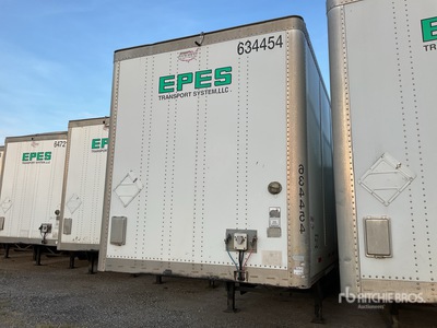 2015 Wabash DVCVHPC 53 ft x 102 in T/A Gesloten aanhangwagen