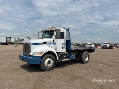 2013 Peterbilt 337 4x2 Flatbed Truck