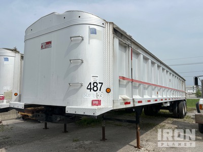 2006 Travis 39 ft T/A Aluminum エンドダンプトレーラー