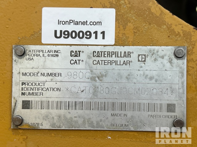 CARGADOR FRONTAL 2001 CATERPILLAR 980G