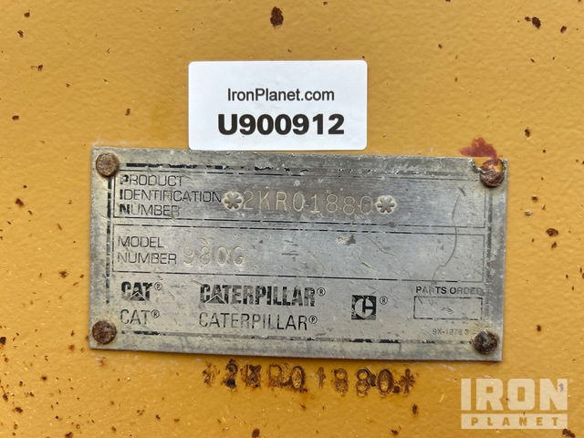 CARGADOR FRONTAL 1998 CATERPILLAR 980G