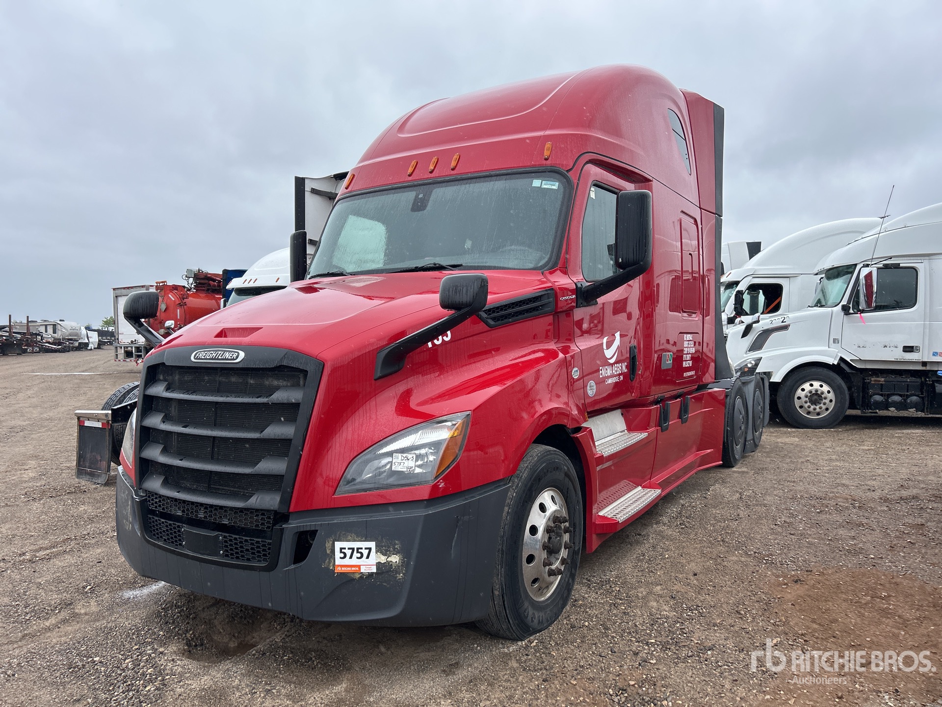 2020 Freightliner Cascadia 126 6x4 T/A Sleeper Truck Tractor (Inoperable)