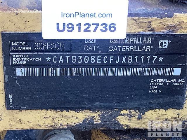 EXCAVADORA 2014 CATERPILLAR 308E2CR