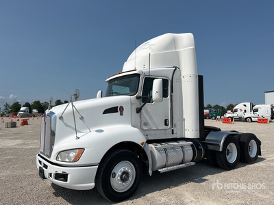 2013 Kenworth T660 6x4 T/A Day Cab Truck Tractor