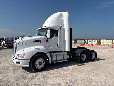 2013 Kenworth T660 6x4 T/A Day Cab Truck Tractor