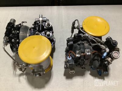 (2) Airesearch 898314-2-2 Fluid Pressure Regulating Valves