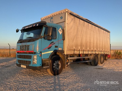 2003 Volvo FM12 62 DT 6x2 Curtain Side Truck