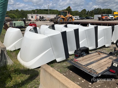 Quantity of (11) Volvo Roof Fairings Divers