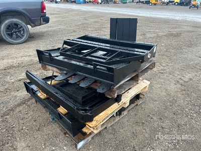Quantity of (4) Mower King SA 47 in Skid Steer Forks (Unused)