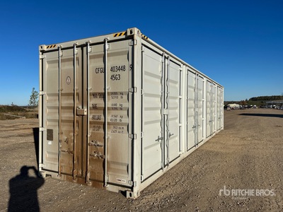 2024 40 ft High Cube Multi-Door Storage Container