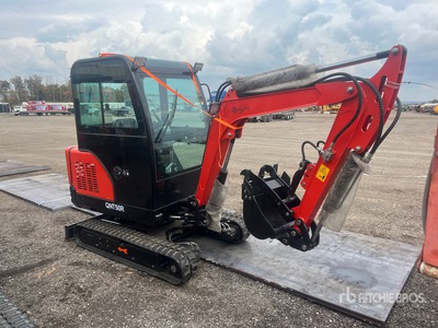 2025 CFG QNT50R Mini Excavator (Unused)