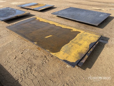 Quantity of (2) 2025 AGT 5ft x 10ft Stahlplatten (Unused)