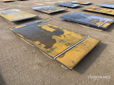 Quantity of (2) 2025 AGT 5ft x 10ft Stahlplatten (Unused)