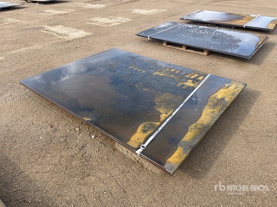 Quantity of (2) 2025 AGT 6ft x 8ft Stahlplatten (Unused)