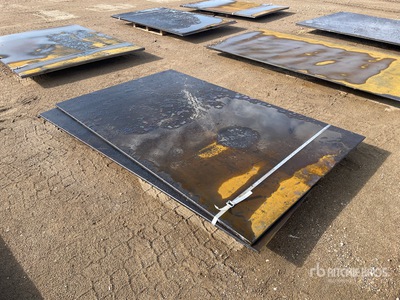Quantity of (2) 2025 AGT 5ft x 8ft Stahlplatten (Unused)
