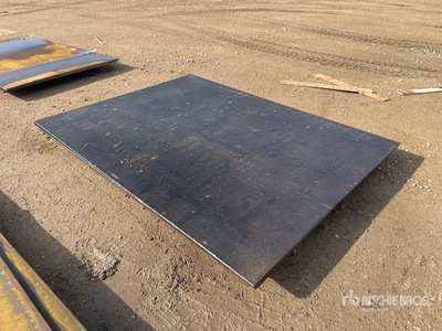 Quantity of (2) 2025 AGT 6ft x 8ft Stahlplatten (Unused)