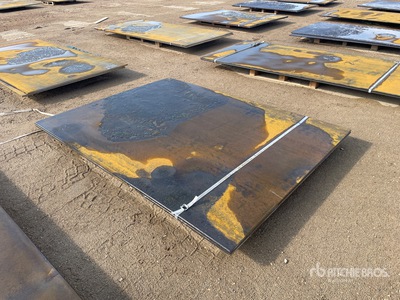Quantity of (2) 2025 AGT 6ft x 8ft Stahlplatten (Unused)