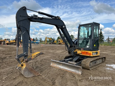2016 John Deere 50G Mini Excavadora