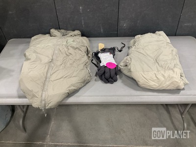 (8) Cold Weather Parkas, (6) Pairs of Cold Weather Trousers & Assorted Items